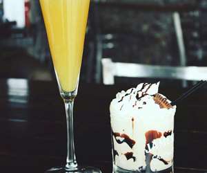 fun milkshake and mimosa